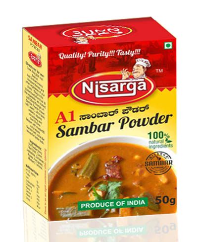 NIKS Masala Combo, 100 Grams each, Udupi Sambar Powder